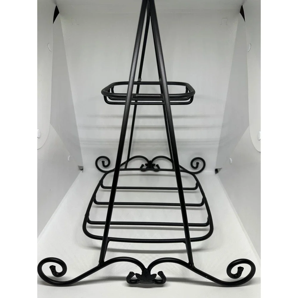 Longaberger black tiered